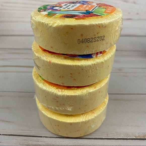 4X Find Your Happy Place Foaming Bath Bomb Just Want To Have Sun Citrus Mango - Picture 4 of 4